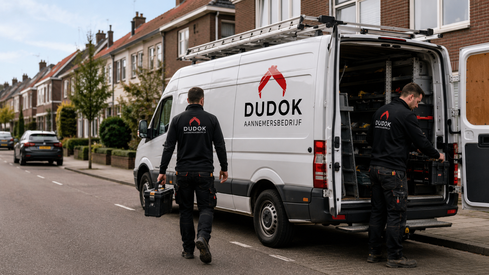 Dudok Aannemersbedrijf aan het werk